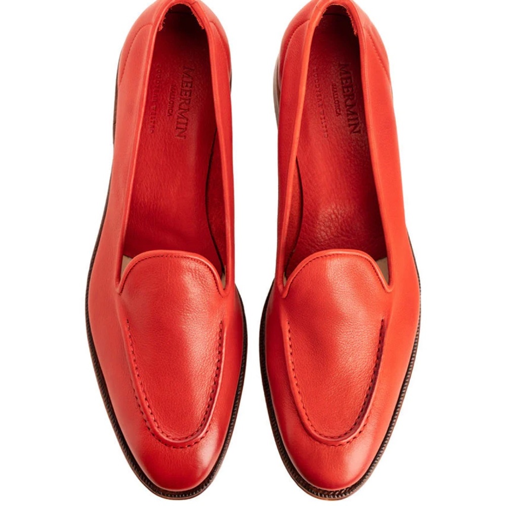 Meermin Red Softcalf Loafer Women’s US 9 UK 6.5